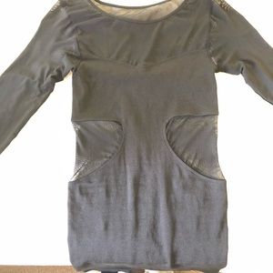 BEBE black bodycon dress
